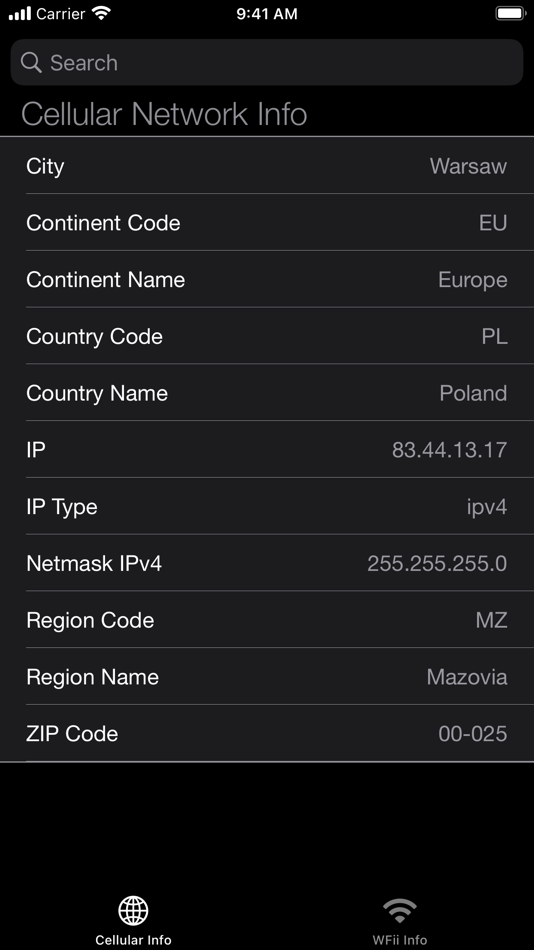 #1. Network Info Scanner (iOS) 由: Mangopay Poland Sp. z o.o.