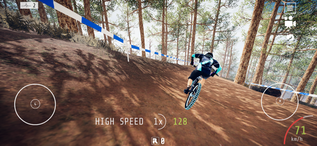 Skärmdump av Descenders