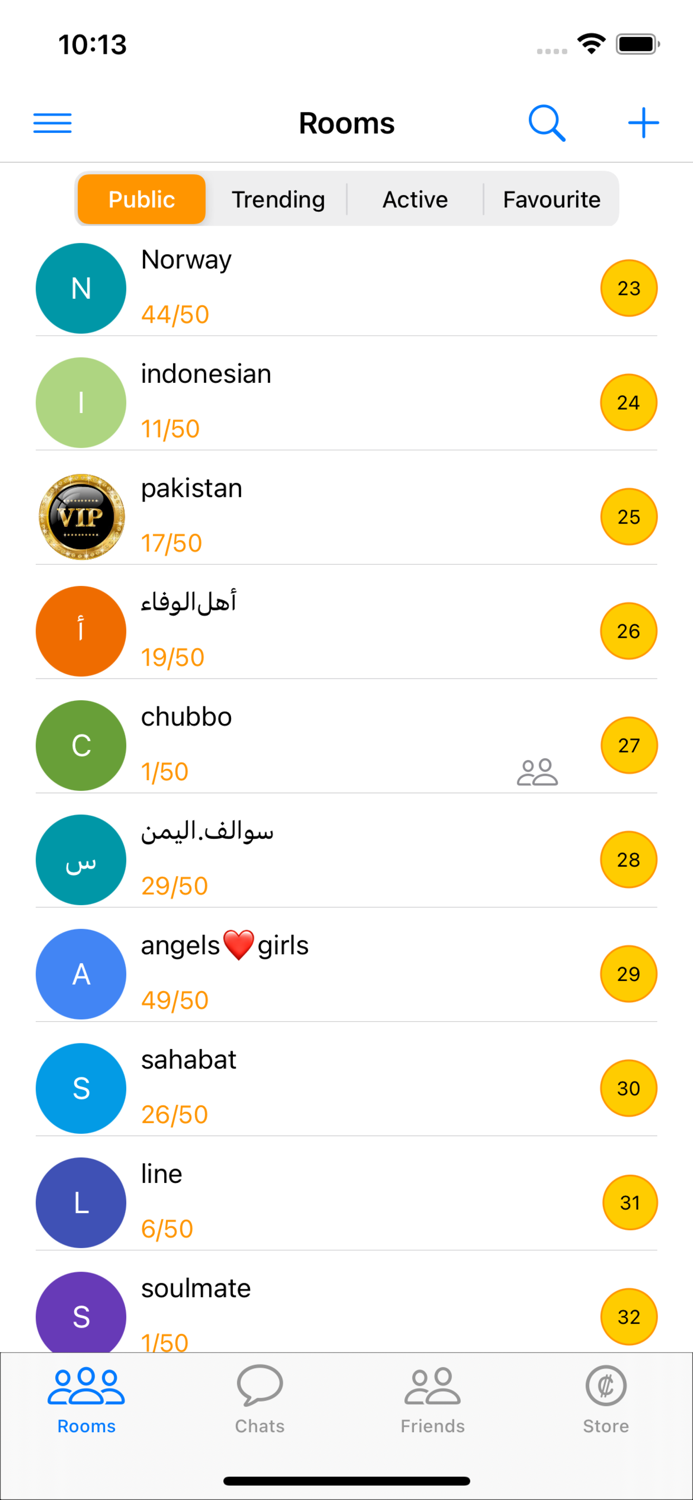 Migbuzz - Chat rooms