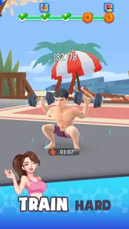 idle gym life: muscle clicker iphone screenshot 1