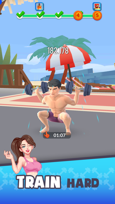 Idle Gym Life: Muscle Clicker Screenshot