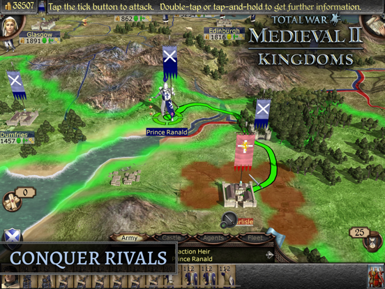 Total War: MEDIEVAL II iPad app afbeelding 9