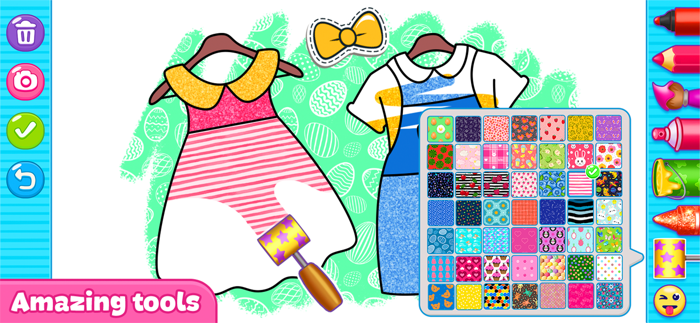 Glitter Coloring For Kids