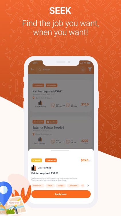 Traydi | seek. hire. connect