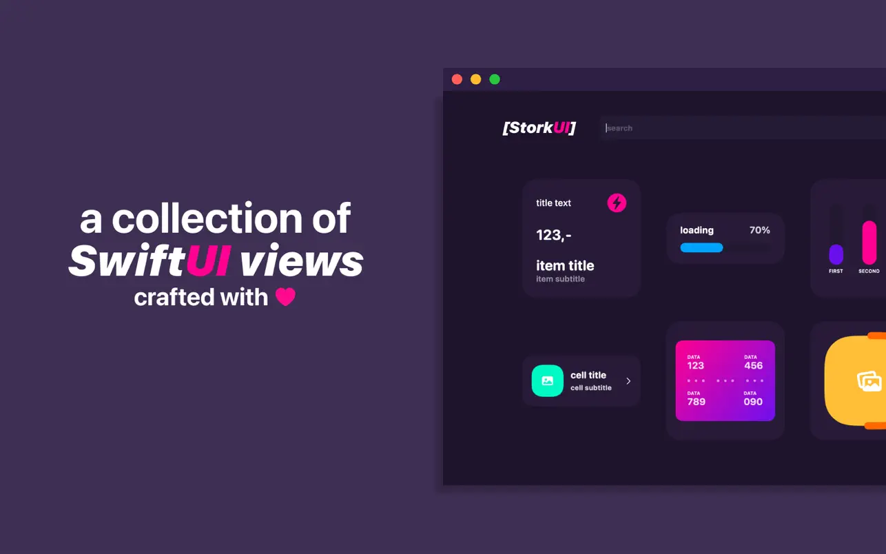 #1. StorkUI (macOS) Av: Emin Grbo