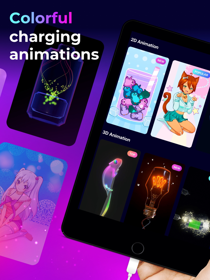 Battery Charger Animation