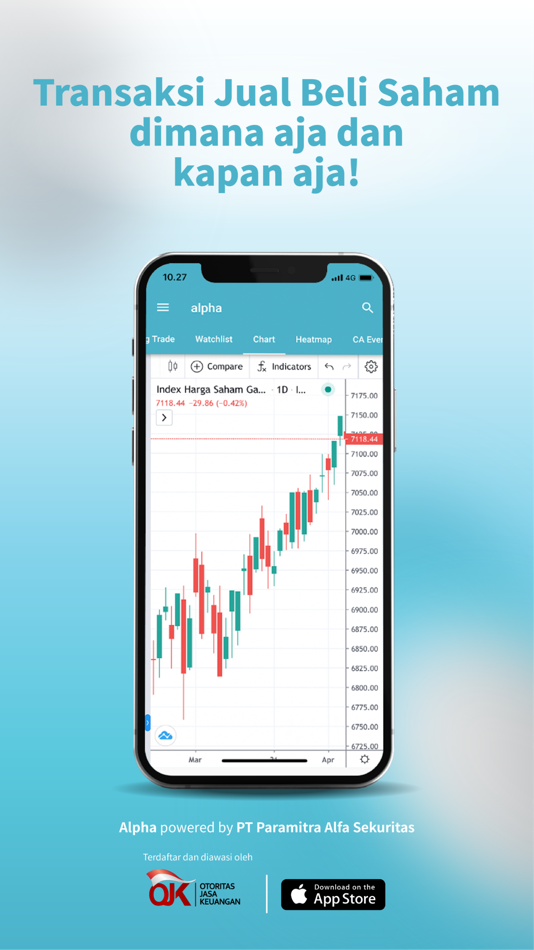#3. Alpha (iOS) Von: PT. Paramitra Alfa Sekuritas