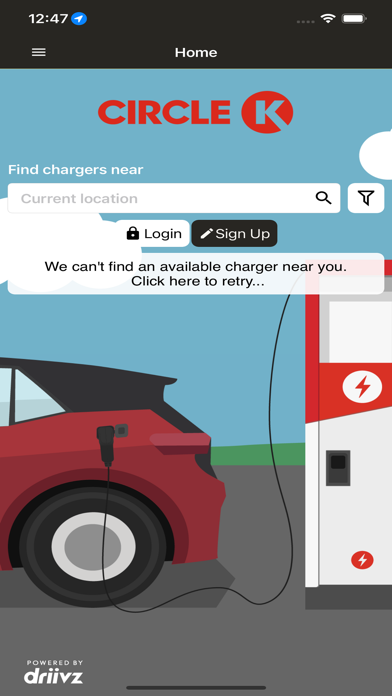Circle K Charge USA Screenshot