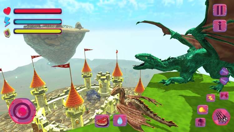 Fantasy Dragon Hunting Game 3D