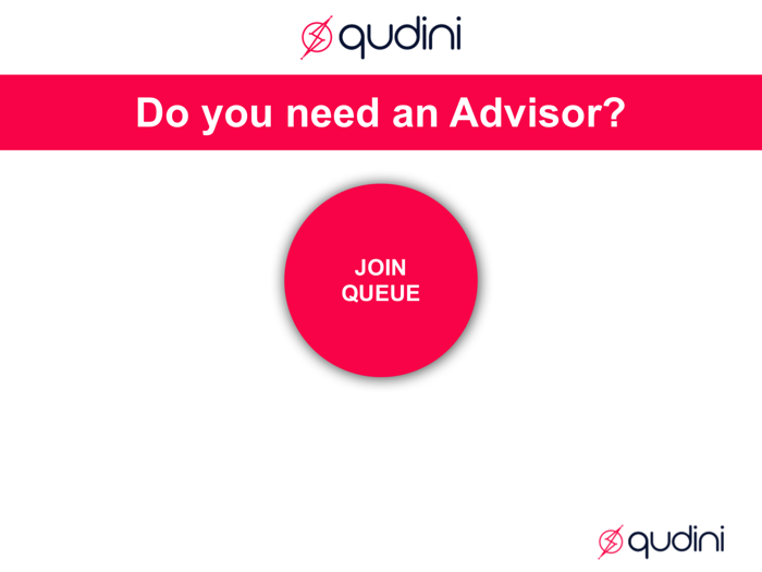 Qudini Check-in Kiosk App