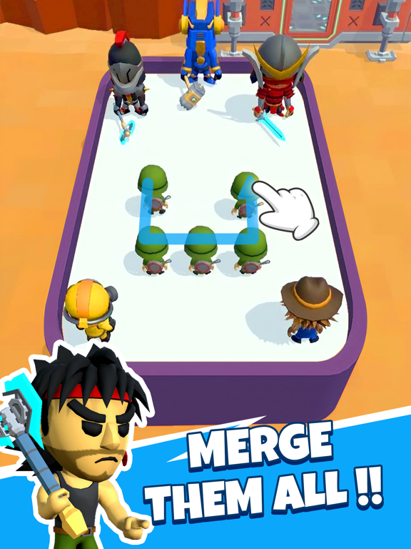 Merge Master - Stickman Fight