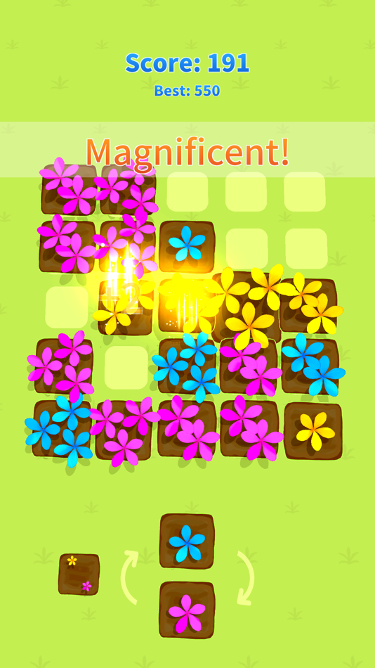 #3. Blossom Puzzle (iOS) بواسطة: Vidroid