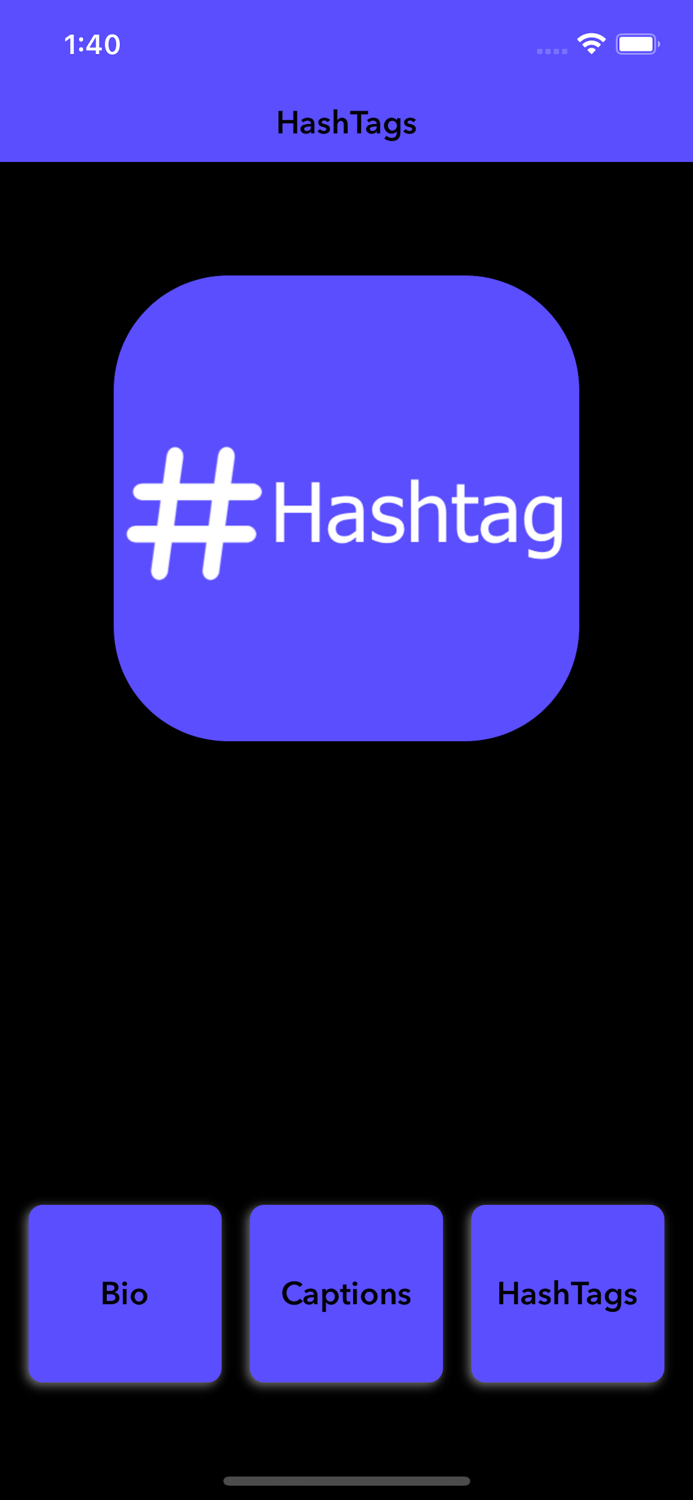 Hashtag- Bio and Captions