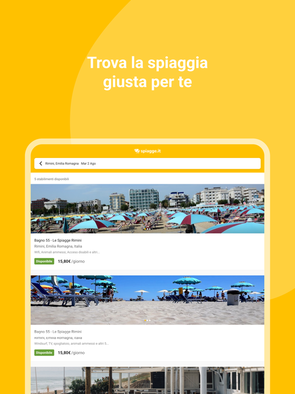 Screenshot #5 pour Spiagge.it - Booking spiaggia