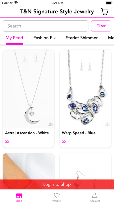 T&N Signature Style Jewelry Screenshot