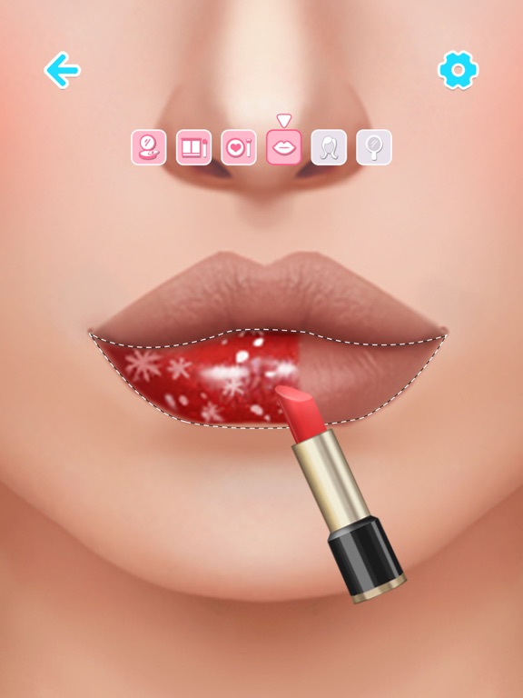 Makeup Fantasy Stylist iPad screenshot 6 - Games app
