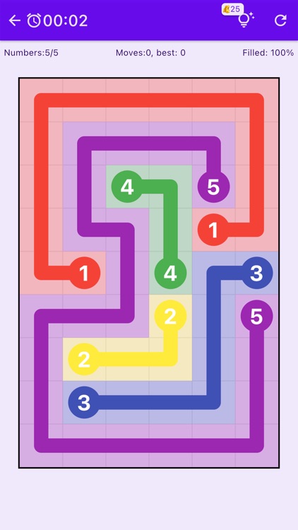 NumberLink-Dots Connect Puzzle