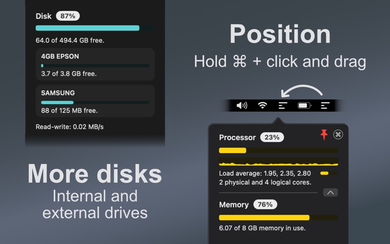 Screenshot #3 for Stats Panel