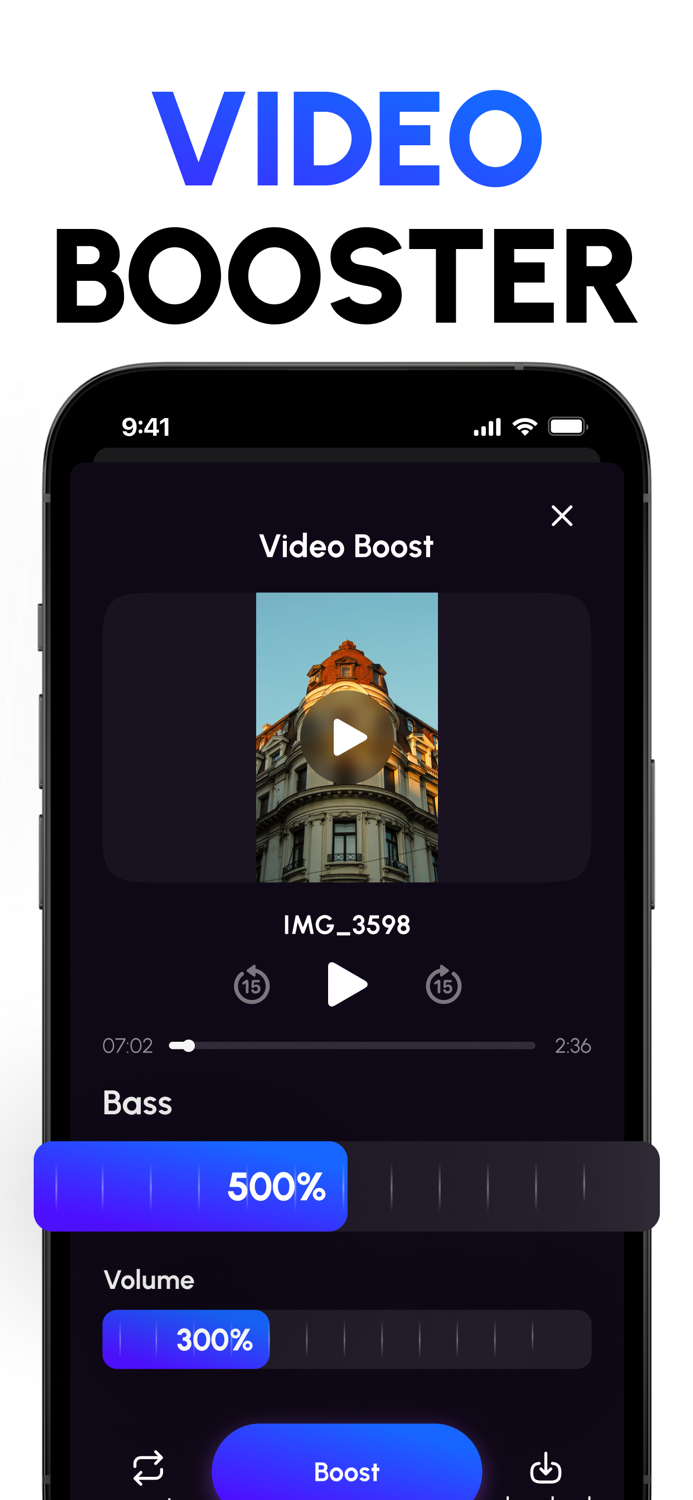Volume Booster - Bass Boost 