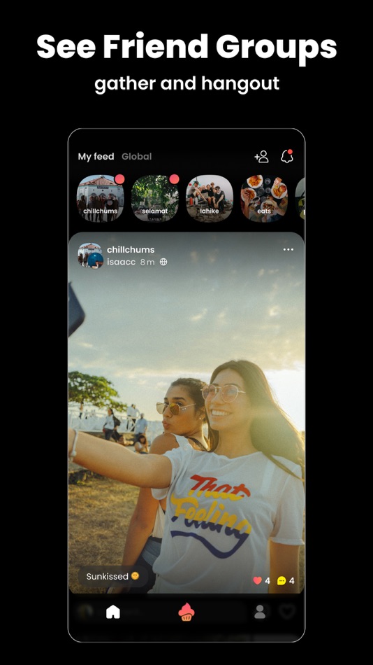 #3. Glub - The Friends App (iOS) 由: Glub, Inc.