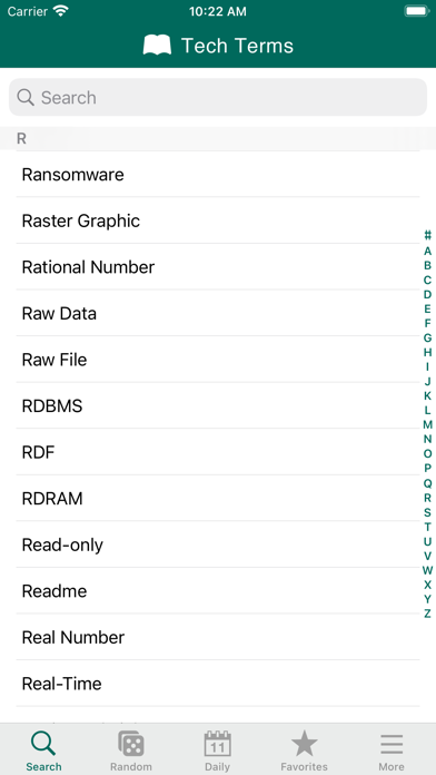 Screenshot #5 for Tech Terms