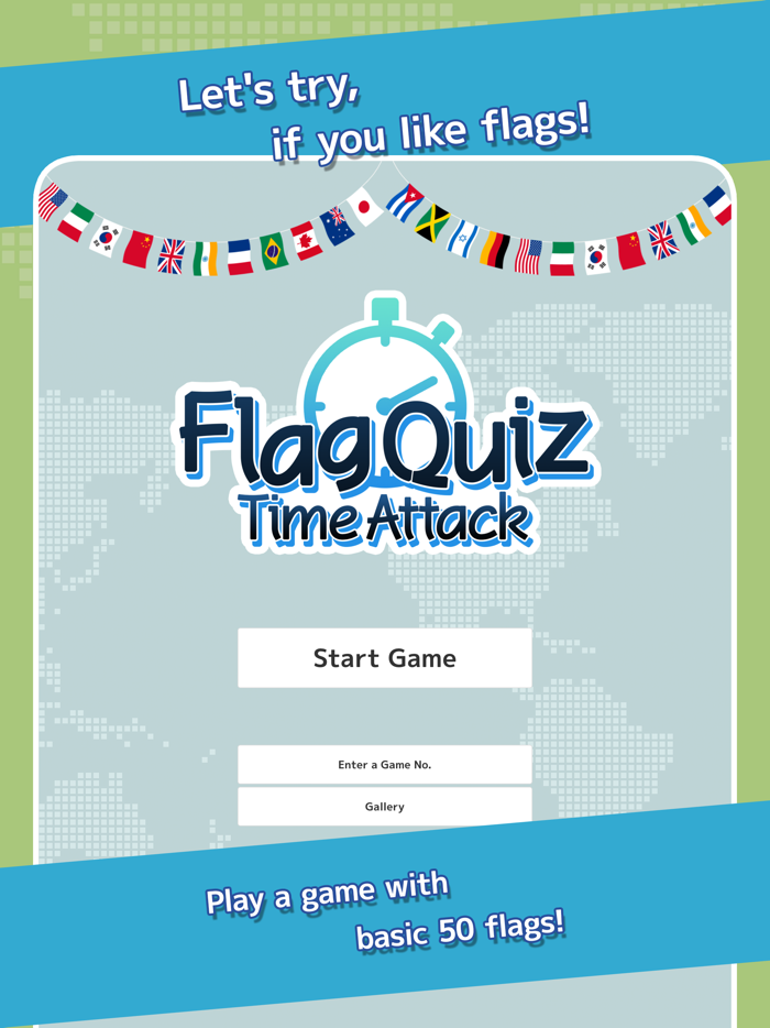 Flag Quiz Time Attack