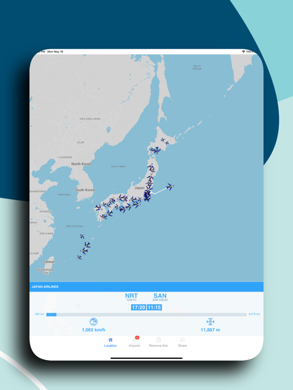 Screenshot #6 pour Japan Airlines Flight Radar