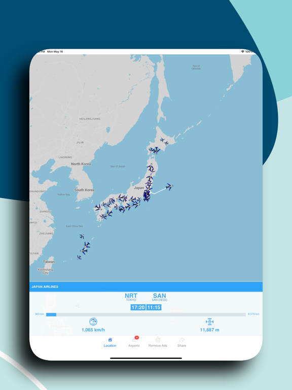 Japan Airlines Flight Radarのおすすめ画像3