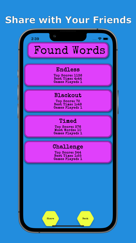 #4. Found Words (iOS) 由: Blue Rimba LLC
