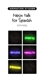 neon talk for spanish iphone screenshot 1