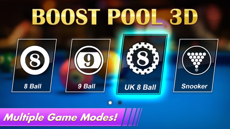 #1. Boost Pool 3D - 8 & 9 Ball (iOS) Podle: 365 Fun Games