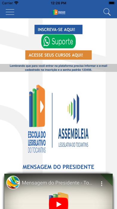 Escolegis Tocantins Screenshot