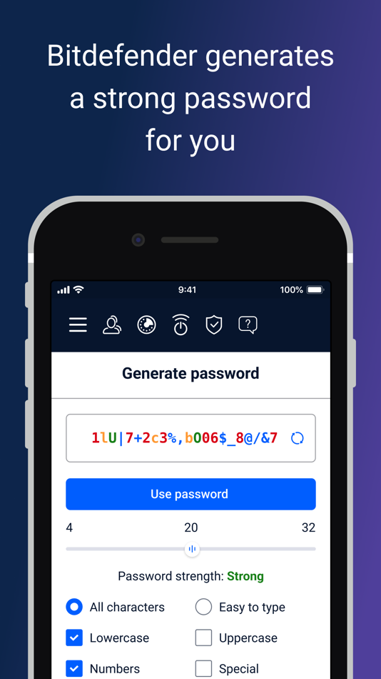#3. Bitdefender Password Manager (iOS) 由: Bitdefender SRL