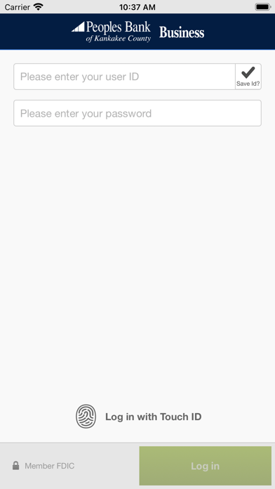 Peoples Bank of Kankakee Biz Screenshot