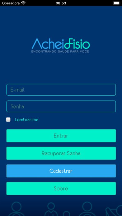 AcheiFisio - Fisioterapeutas Screenshot