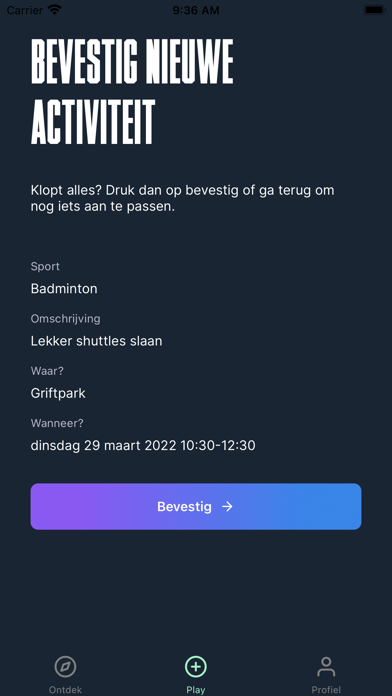 Inviplay: invite & play! Screenshot
