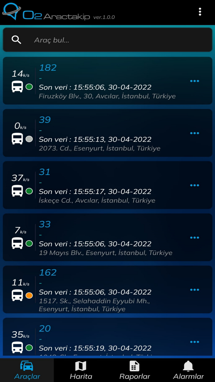 O2 Araç Takip Sistemleri