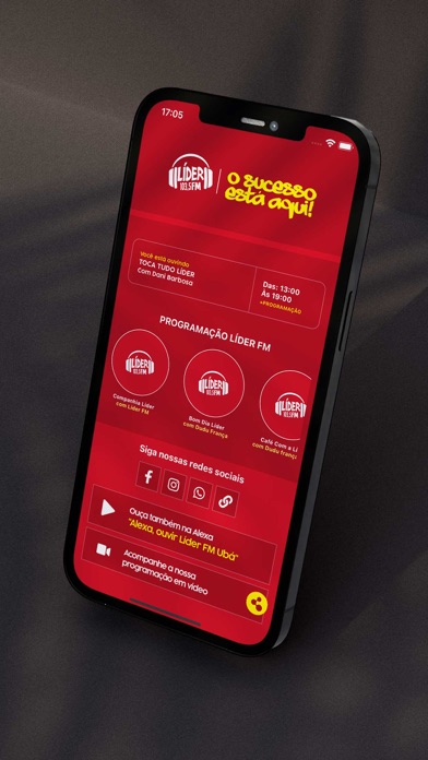 Líder FM Ubá Screenshot