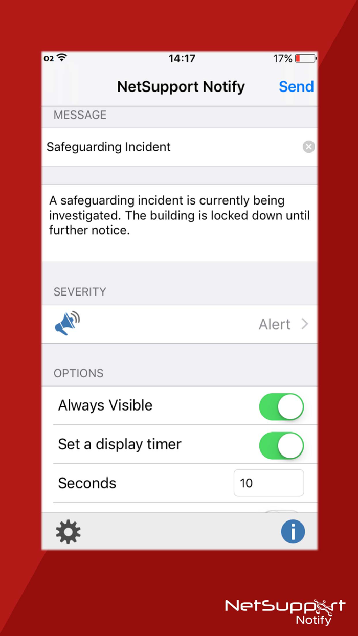 NetSupport Notify Console