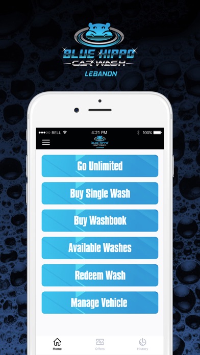 Blue Hippo Express Car Wash Screenshot