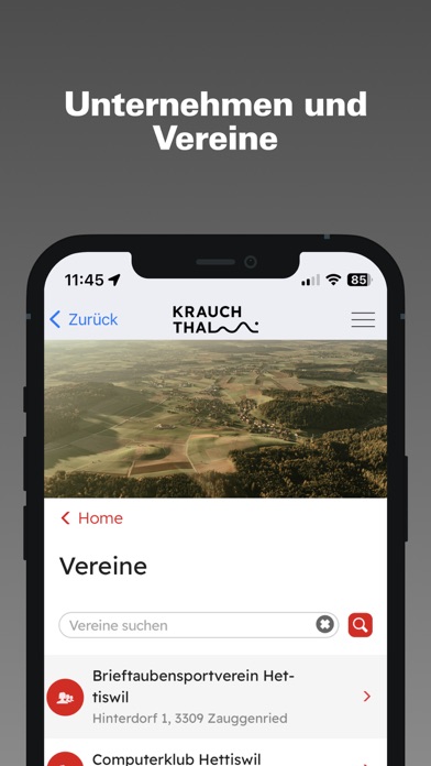 Gemeinde Krauchthal Screenshot