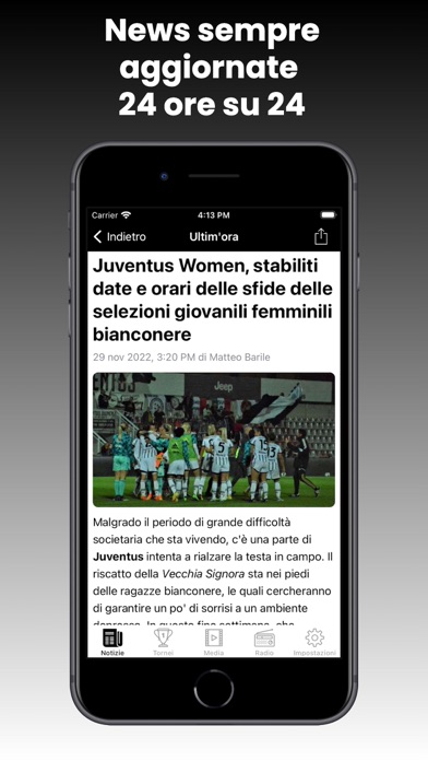 Screenshot #1 pour Bianconera News