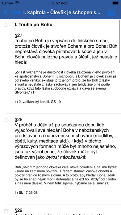 Katechismus Katolické Církve Screenshot