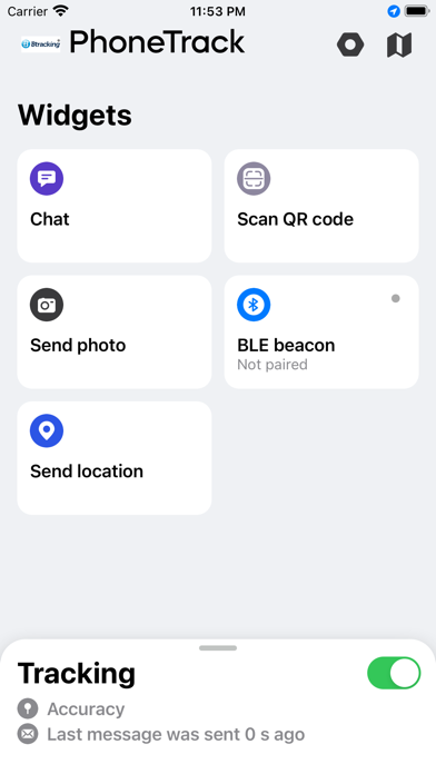 Btracking PhoneTrack Screenshot