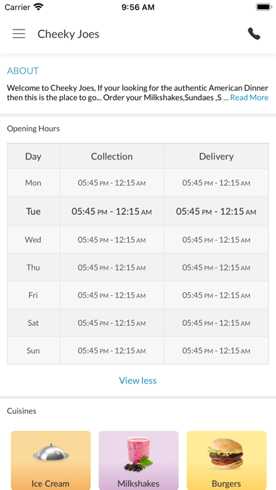 Cheeky Joes Selly Oak Screenshot