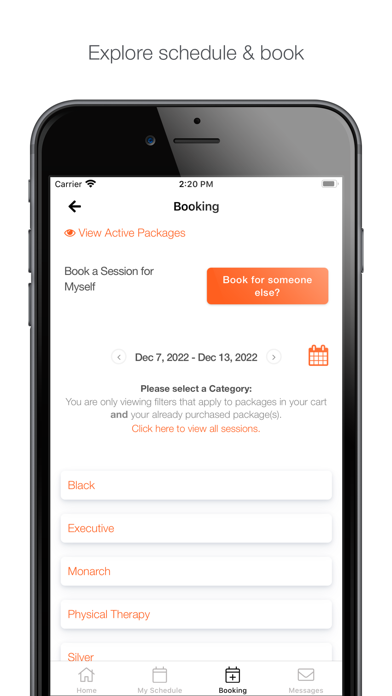 Monarch Health Screenshot