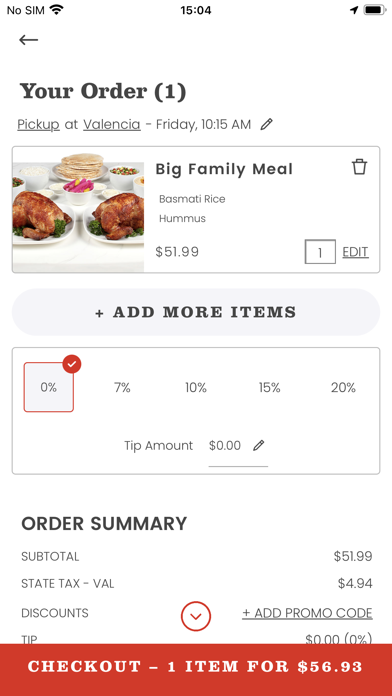 Zankou Chicken Screenshot