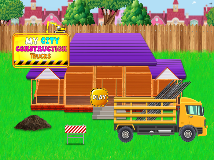 Road Construction Truck Games