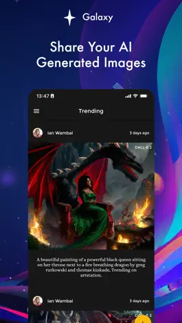 Game screenshot Galaxy - Generate AI Images mod apk