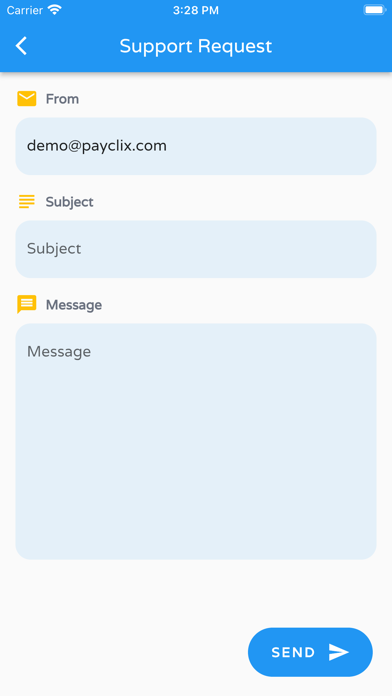 PayClix Mobile Screenshot